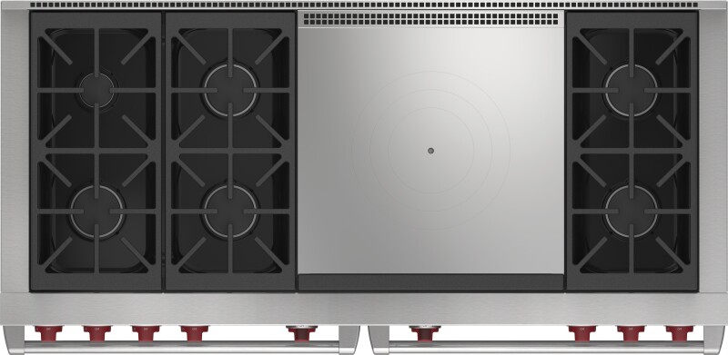 60" Dual Fuel Range - 6 Burners and French Top DF60650FWHPLP