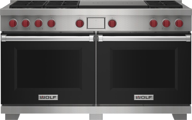 60" Dual Fuel Range - 6 Burners and French Top DF60650FWHPLP