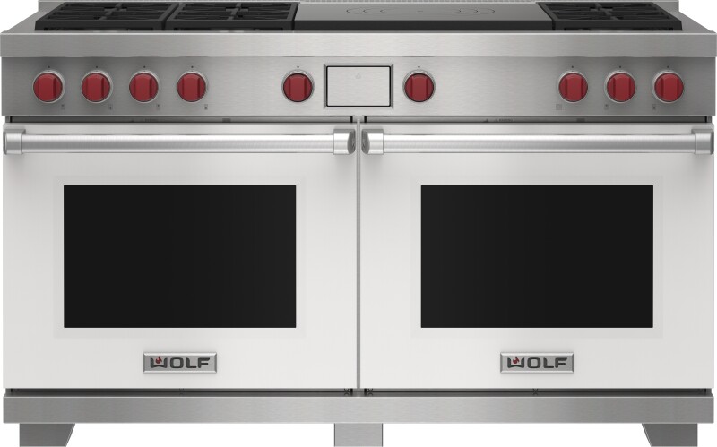 60" Dual Fuel Range - 6 Burners and French Top DF60650FWHPLP