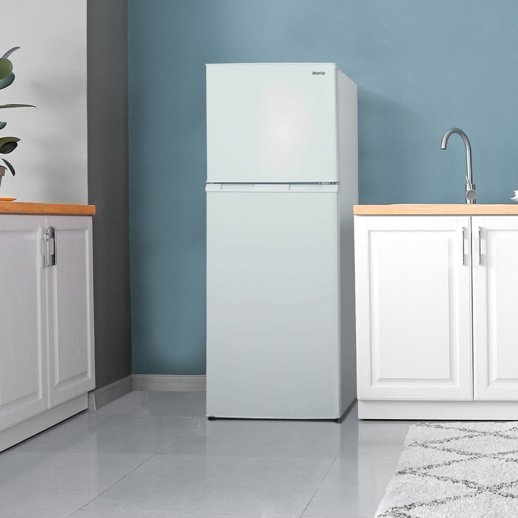 10.0 cu. ft. Apartment Size Fridge Top Mount DFF101B1WDB