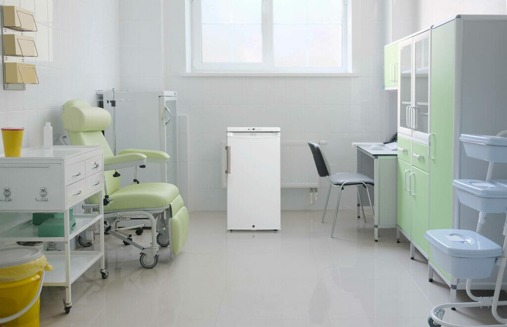 Health 3.2 cu. ft. Medical Fridge DH032A1WD