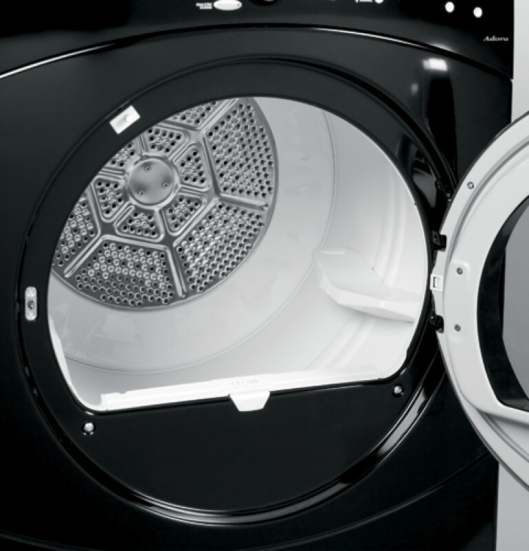 GE Adora 7.0 Cu. Ft. Super Capacity Gas Dryer Black on Black DHDVH66GHBB Picture 1