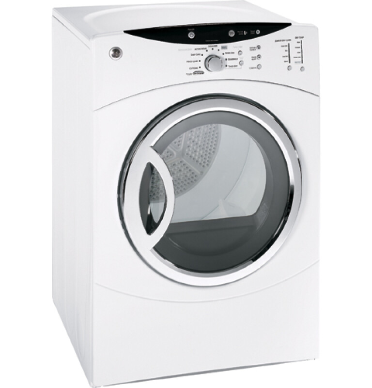 GE Adora 7.0 Cu. Ft. Super Capacity Gas Dryer White on White DHDVH66GHWW Picture 1