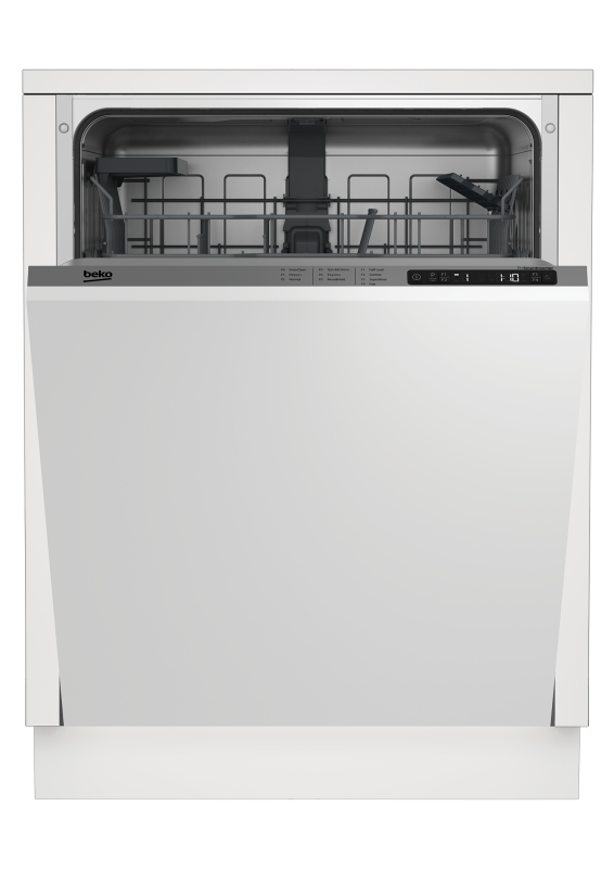 Beko Tall Tub Dishwasher, 14 place settings, 48 dBa, Fully Integrated Panel Ready DIT25401 Picture 1