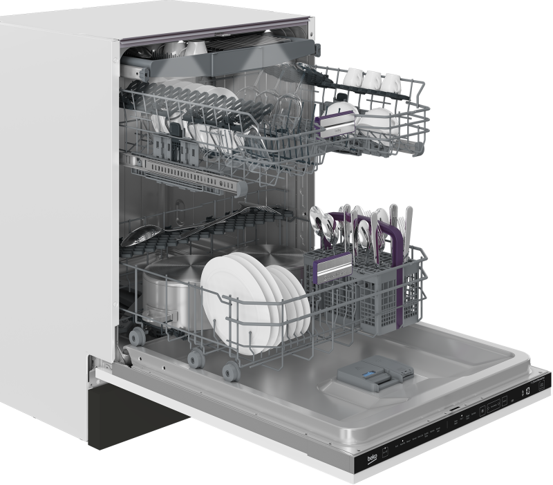 Tall Tub Dishwasher with (16 place settings, 45.0 DIT38532WS