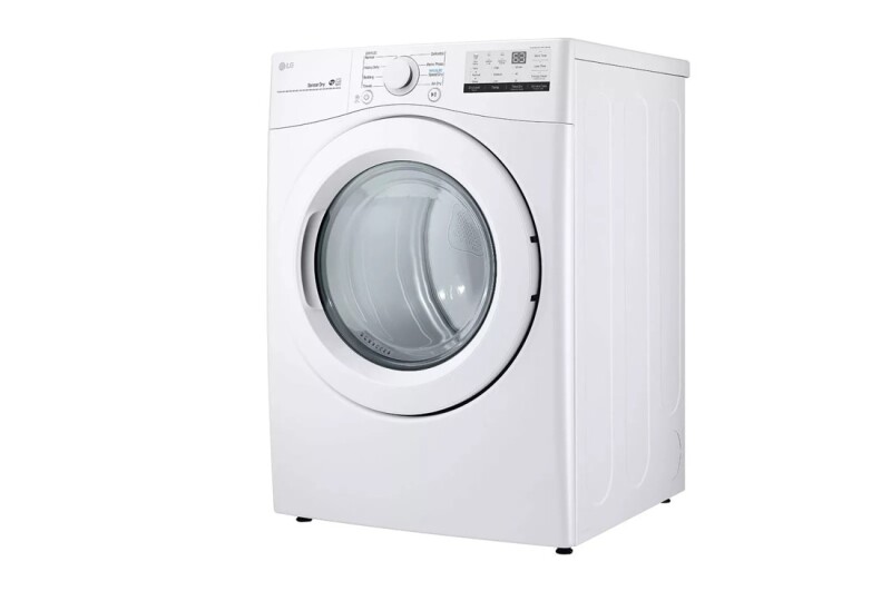 7.4 Cu. Ft. Large Capacity Electric Dryer - White DLE3400W