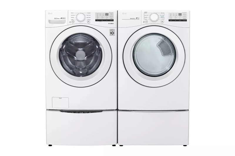 7.4 Cu. Ft. Large Capacity Electric Dryer - White DLE3400W