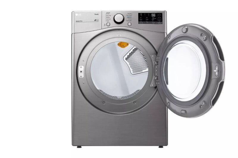 7.4 cu. ft. Ultra Large Capacity Smart wi-fi Enabled Front Load Electric Dryer with Built-In Intelligence DLE3600V