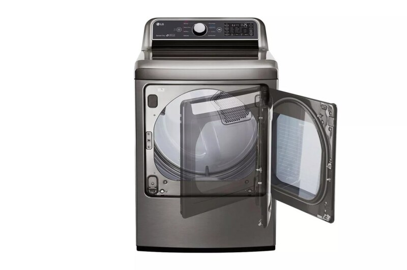 7.3 cu. ft. Ultra Large Capacity Smart wi-fi Enabled Electric Dryer with Sensor Dry Technology DLE7300VE