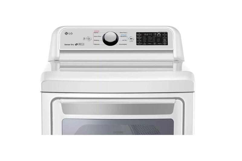 7.3 cu. ft. Ultra Large Capacity Smart wi-fi Enabled Electric Dryer with Sensor Dry Technology DLE7300WE