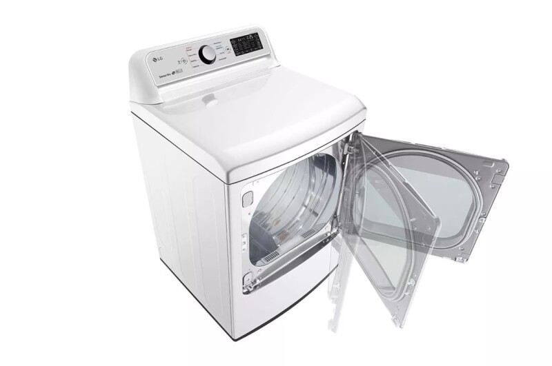 7.3 cu. ft. Ultra Large Capacity Smart wi-fi Enabled Electric Dryer with Sensor Dry Technology DLE7300WE
