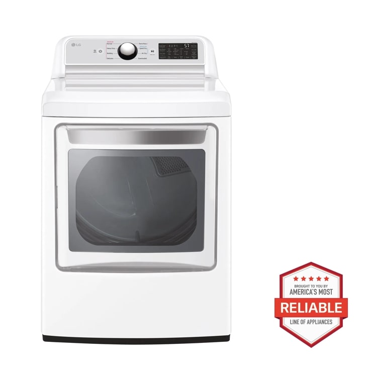 7.3 cu. ft. Ultra Large Capacity Smart wi-fi Enabled Rear Control Electric Dryer with EasyLoad™ Door DLE7400WE