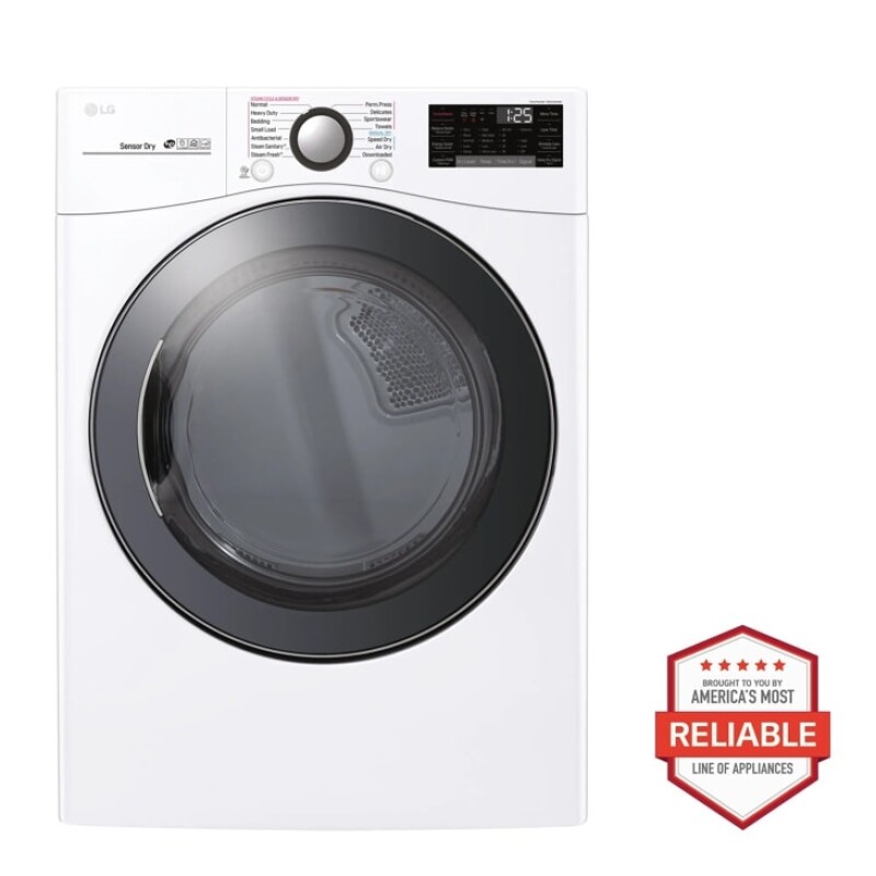 7.4 cu.ft. Smart wi-fi Enabled Electric Dryer with TurboSteam™ DLEX3900W