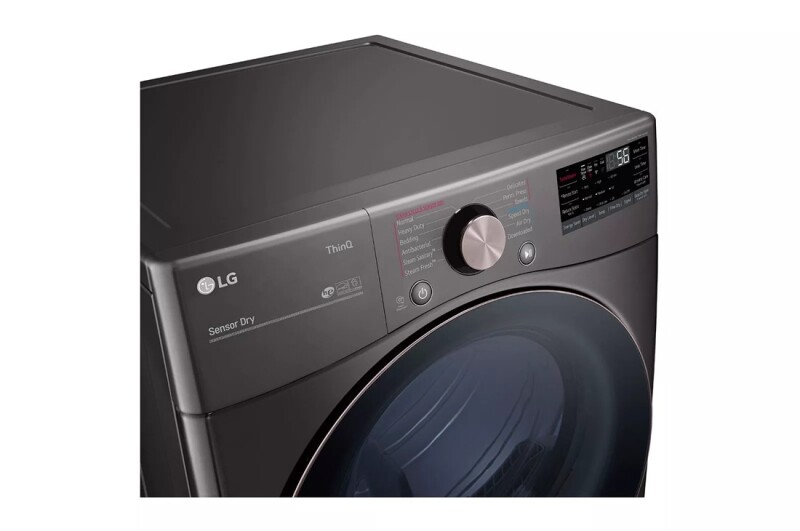 7.4 cu. ft. Ultra Large Capacity Smart wi-fi Enabled Front Load Electric Dryer with TurboSteam™ and Built-In Intelligence DLEX4000B