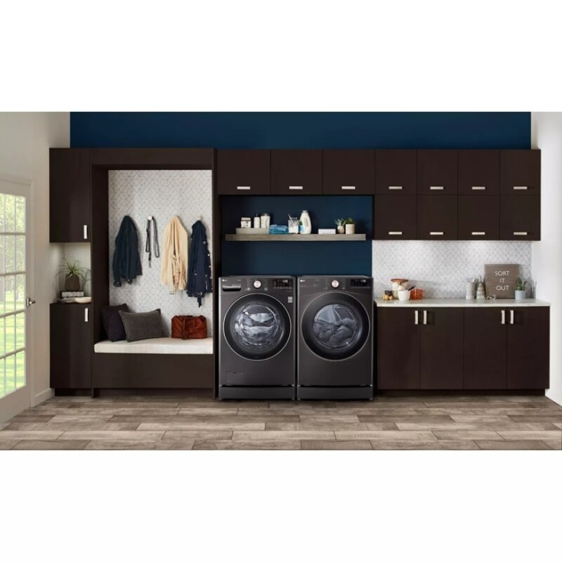 7.4 cu. ft. Ultra Large Capacity Smart wi-fi Enabled Front Load Electric Dryer with TurboSteam™ and Built-In Intelligence DLEX4000B