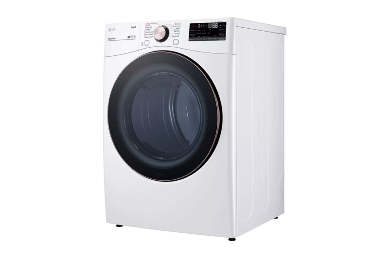 7.4 cu. ft. Ultra Large Capacity Smart wi-fi Enabled Front Load Electric Dryer with TurboSteam™ and Built-In Intelligence DLEX4000W