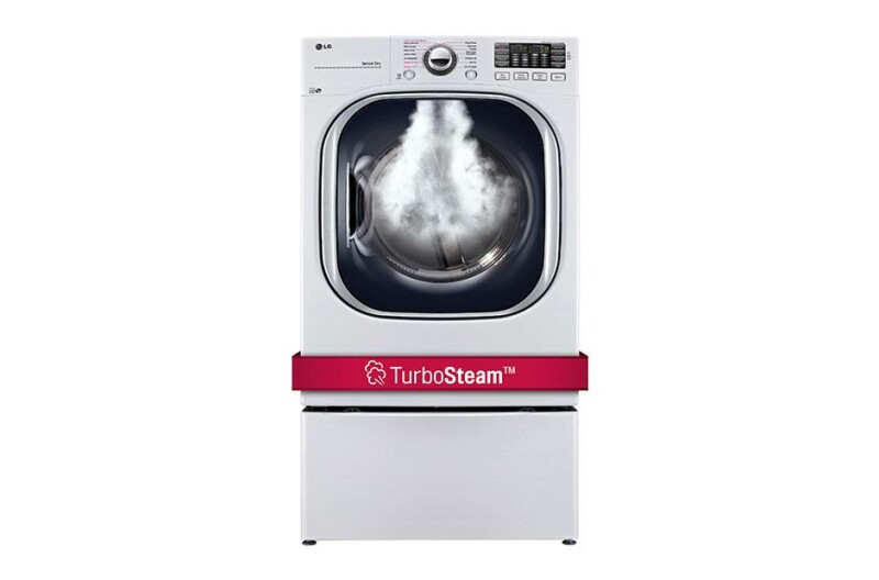 7.4 cu. ft. Ultra Large Capacity TurboSteam™ Electric Dryer DLEX4370W