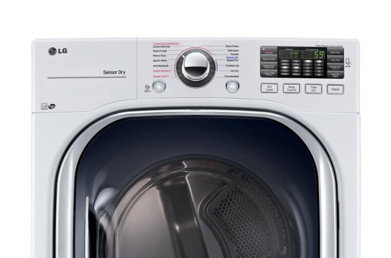 7.4 cu. ft. Ultra Large Capacity TurboSteam™ Electric Dryer DLEX4370W
