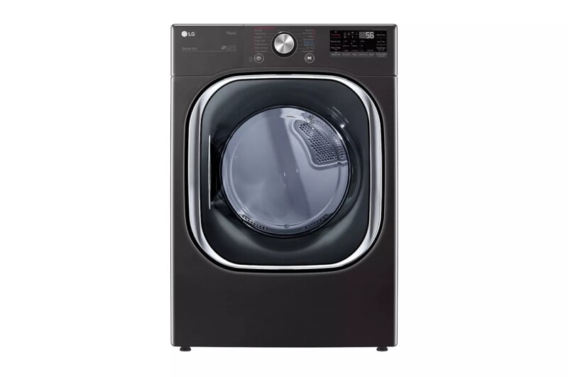 7.4 cu. ft. Ultra Large Capacity Smart wi-fi Enabled Front Load Electric Dryer with TurboSteam™ and Built-In Intelligence DLEX4500B