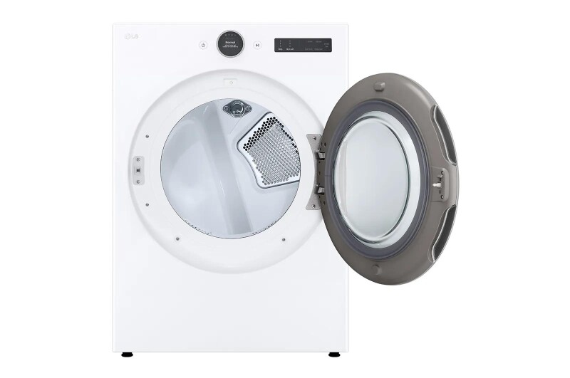 7.4 cu. ft. Ultra Large Capacity Smart Front Load Electric Dryer with Sensor Dry & Steam Technology DLEX5500W