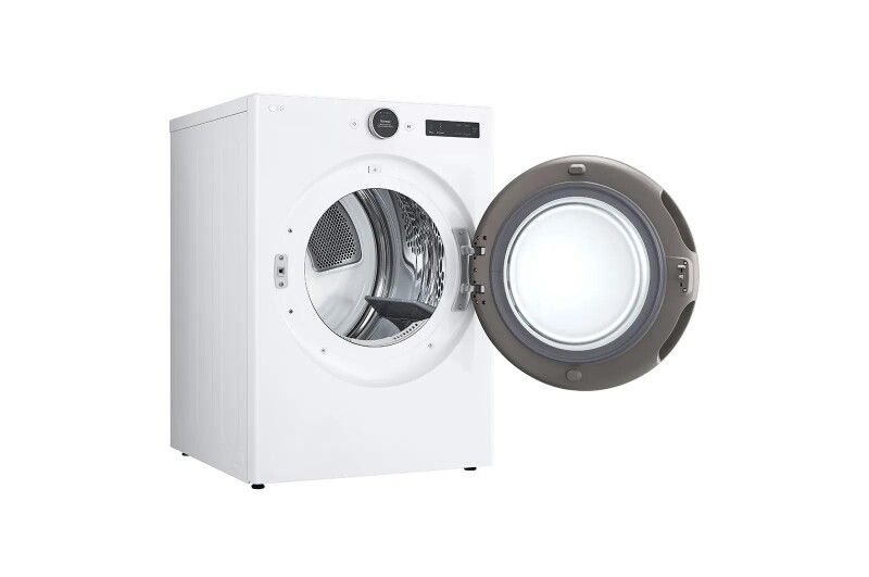 7.4 cu. ft. Ultra Large Capacity Smart Front Load Electric Dryer with Sensor Dry & Steam Technology DLEX5500W