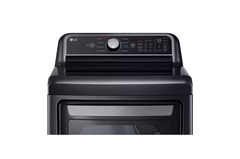 7.3 cu. ft. Smart Rear Control Electric Dryer with Sensor Dry & Steam Technology DLEX7480LE