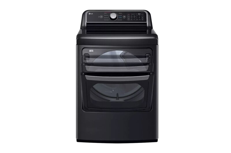 7.3 cu. ft. Smart Rear Control Electric Dryer with Sensor Dry & Steam Technology DLEX7480LE