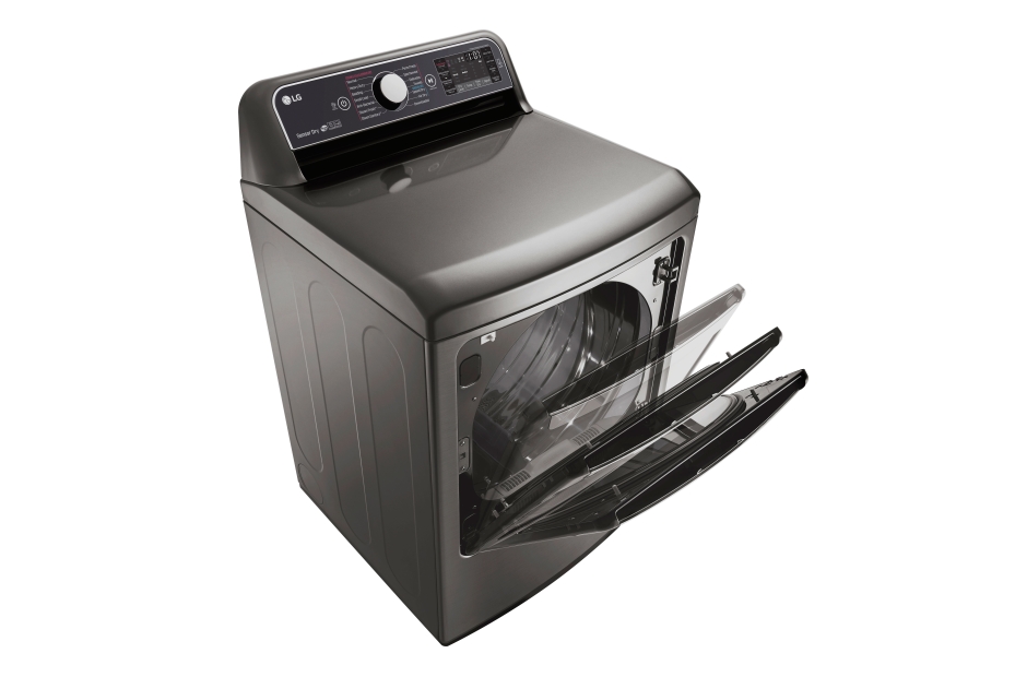 7.3 cu. ft. Ultra Large Capacity TurboSteam™ Electric Dryer with EasyLoad™ Door DLEX7600VE
