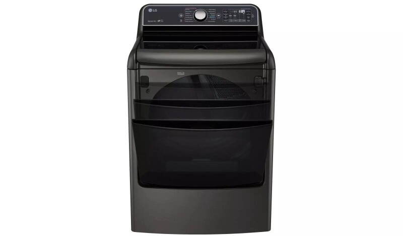 9.0 Cu. Ft. Mega Capacity TurboSteam™ Electric Dryer With EasyLoad™ Door DLEX7700KE