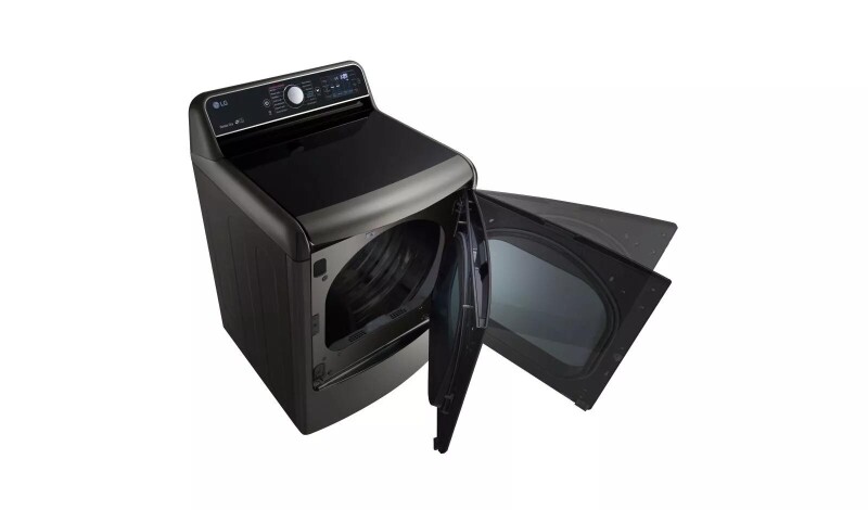 9.0 Cu. Ft. Mega Capacity TurboSteam™ Electric Dryer With EasyLoad™ Door DLEX7700KE
