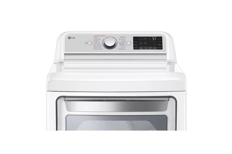 7.3 cu. ft. Ultra Large Capacity Smart wi-fi Enabled Rear Control Electric Dryer with TurboSteam™ DLEX7900WE