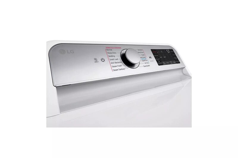 7.3 cu. ft. Ultra Large Capacity Smart wi-fi Enabled Rear Control Electric Dryer with TurboSteam™ DLEX7900WE