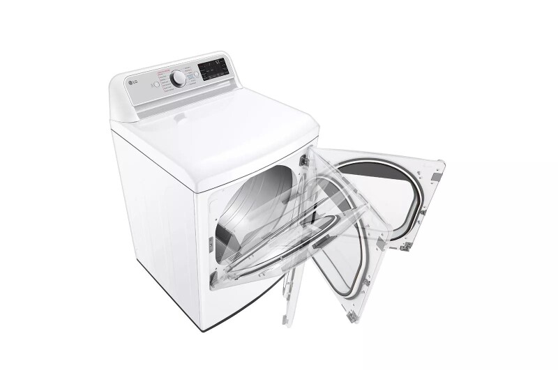 7.3 cu. ft. Ultra Large Capacity Smart wi-fi Enabled Rear Control Electric Dryer with TurboSteam™ DLEX7900WE