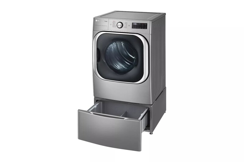 9.0 cu. ft. Mega Capacity Smart wi-fi Enabled Front Load Electric Dryer with TurboSteam™ and Built-In Intelligence DLEX8980V