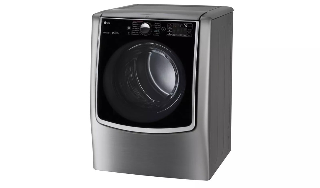 9.0 cu. ft. Large Smart wi-fi Enabled Electric Dryer w/ TurboSteam™ DLEX9000V