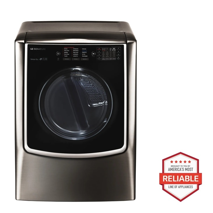 9.0 Cu. Ft. Large Smart Wi-fi Enabled Electric Dryer W/ Turbosteam™ DLEX9500K