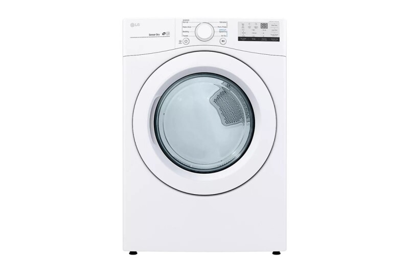 7.4 Cu. Ft. Ultra Large Capacity Front Load Gas Dryer - White DLG3401W