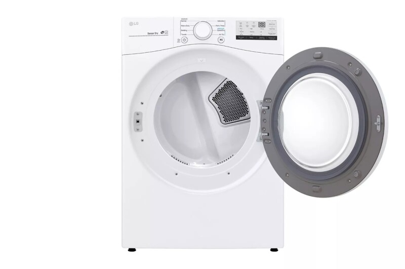 7.4 Cu. Ft. Ultra Large Capacity Front Load Gas Dryer - White DLG3401W