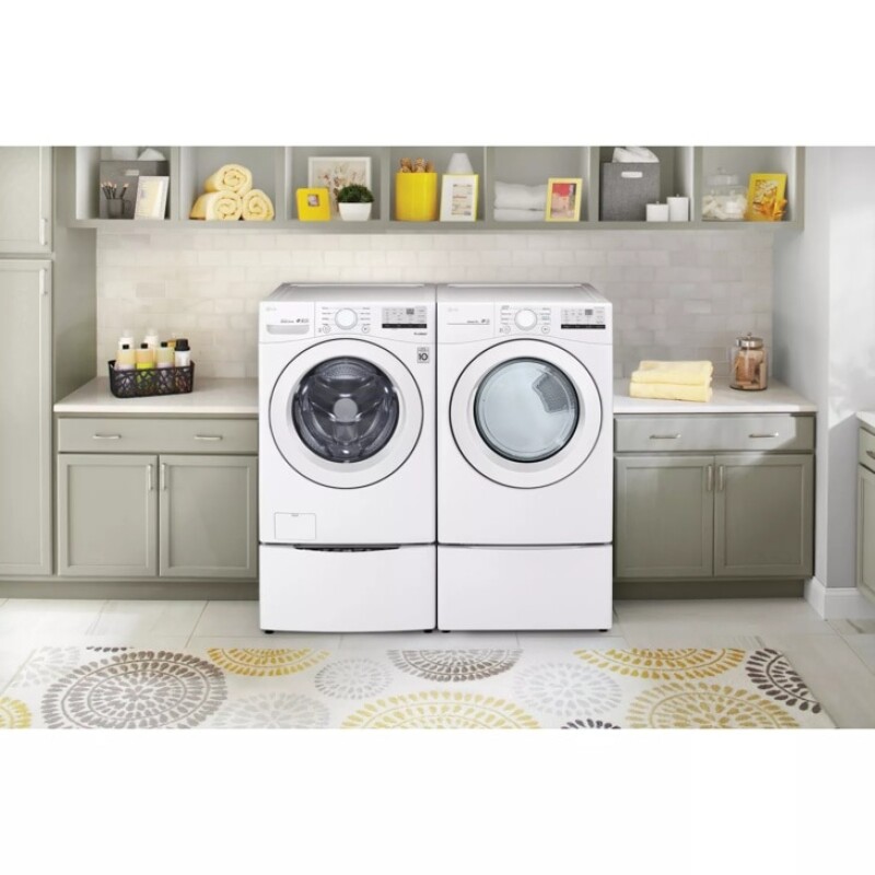 7.4 Cu. Ft. Ultra Large Capacity Front Load Gas Dryer - White DLG3401W