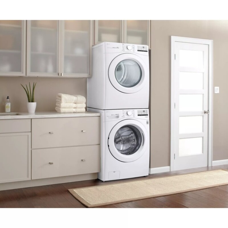 7.4 Cu. Ft. Ultra Large Capacity Front Load Gas Dryer - White DLG3401W