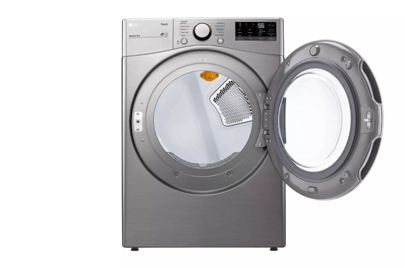 7.4 cu. ft. Ultra Large Capacity Smart wi-fi Enabled Front Load Gas Dryer with Built-In Intelligence DLG3601V