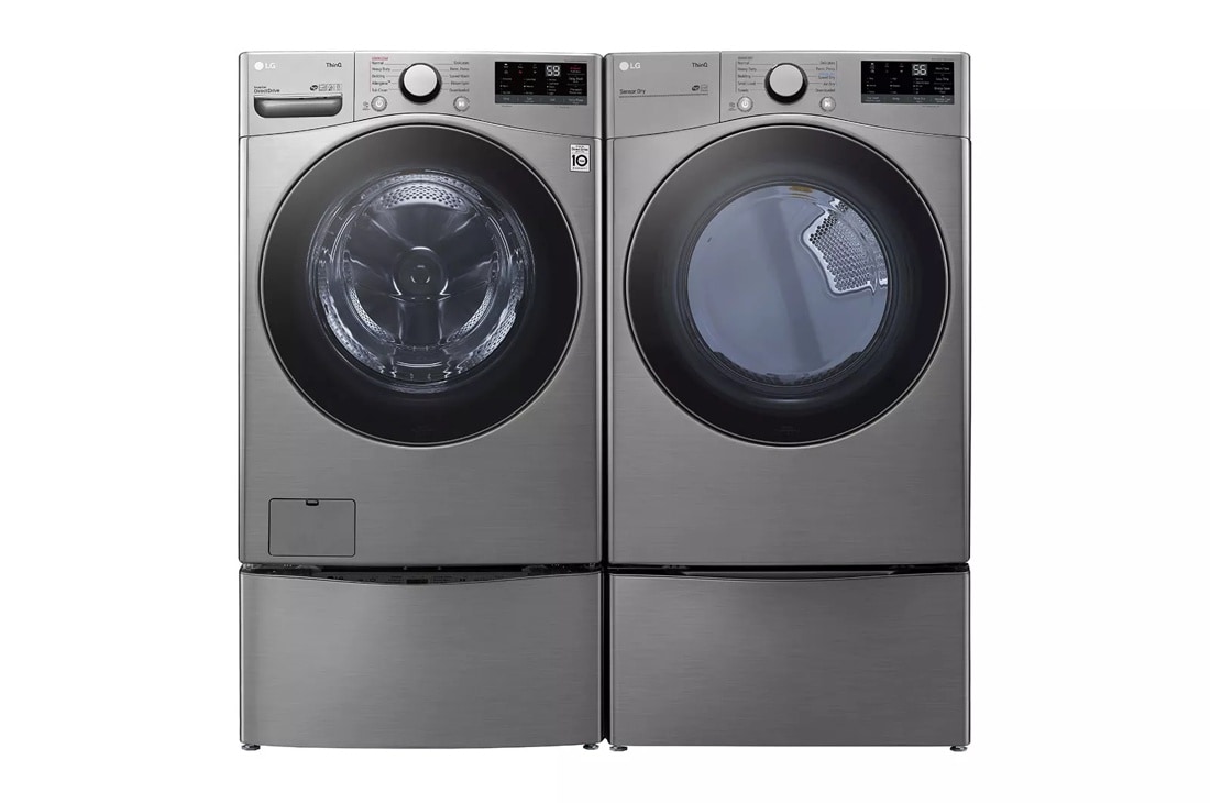 7.4 cu. ft. Ultra Large Capacity Smart wi-fi Enabled Front Load Gas Dryer with Built-In Intelligence DLG3601V