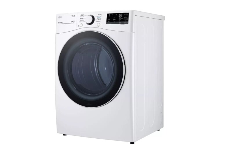 7.4 cu. ft. Ultra Large Capacity Smart wi-fi Enabled Front Load Gas Dryer with Built-In Intelligence DLG3601W