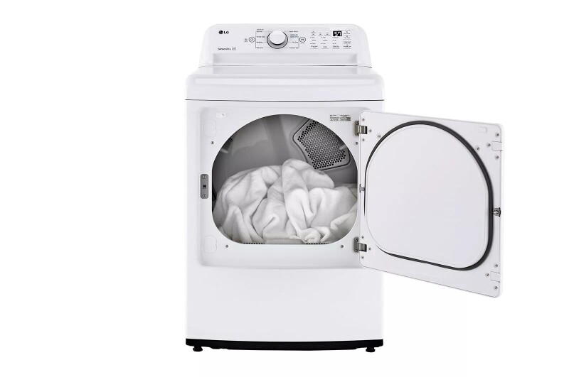 7.3 cu. ft. Ultra Large Capacity Gas Dryer with Sensor Dry Technology DLG7001W