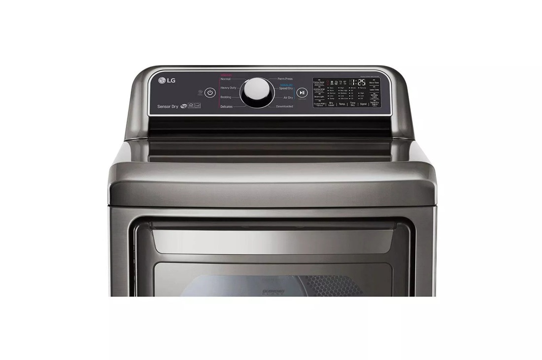 7.3 cu. ft. Ultra Large Capacity Smart wi-fi Enabled Gas Dryer with Sensor Dry Technology DLG7301VE