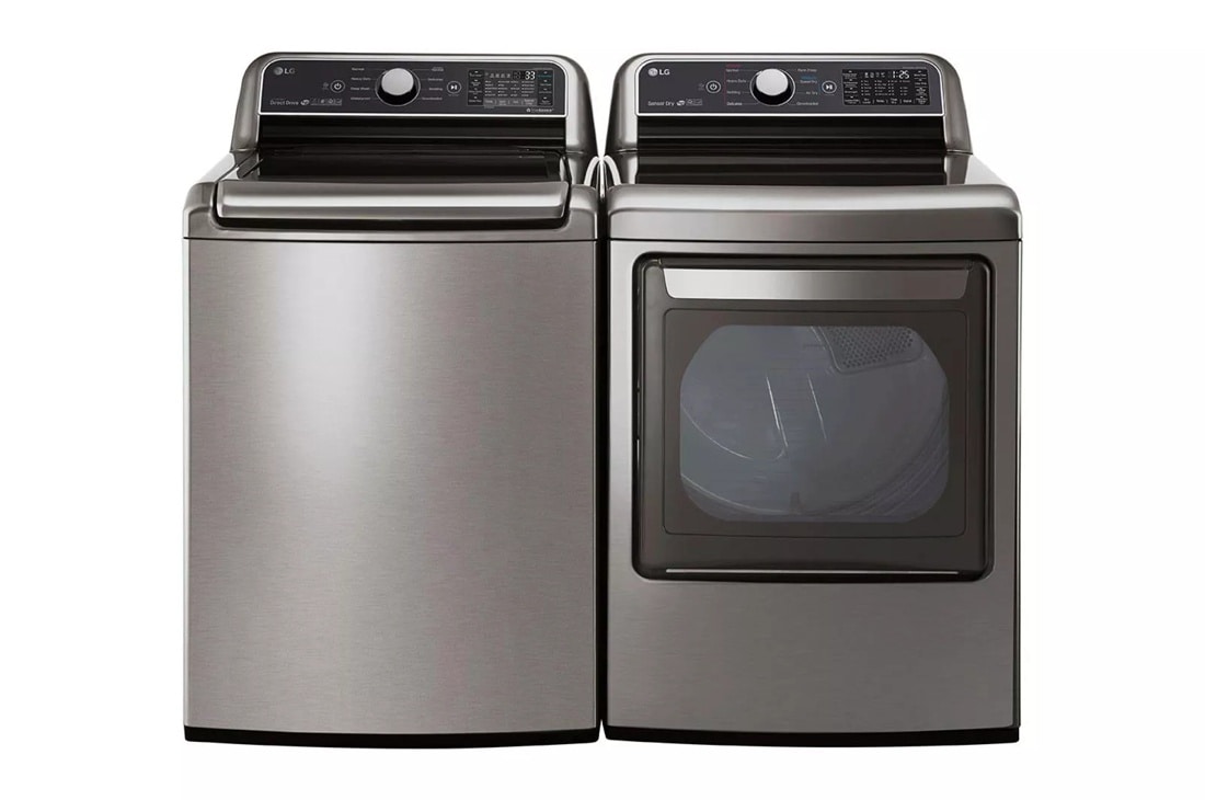7.3 cu. ft. Ultra Large Capacity Smart wi-fi Enabled Gas Dryer with Sensor Dry Technology DLG7301VE