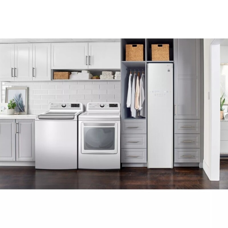 7.3 cu. ft. Ultra Large Capacity Smart wi-fi Enabled Gas Dryer with Sensor Dry Technology DLG7301WE