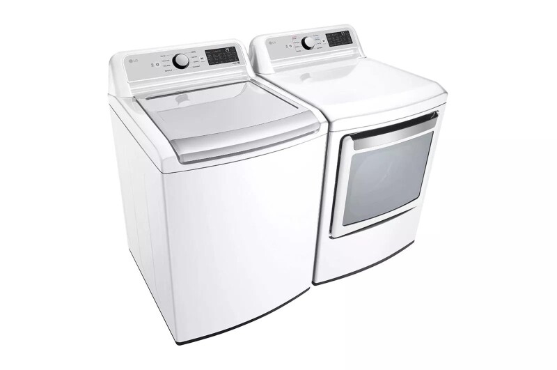 7.3 cu. ft. Ultra Large Capacity Smart wi-fi Enabled Rear Control Gas Dryer with EasyLoad™ Door DLG7401WE