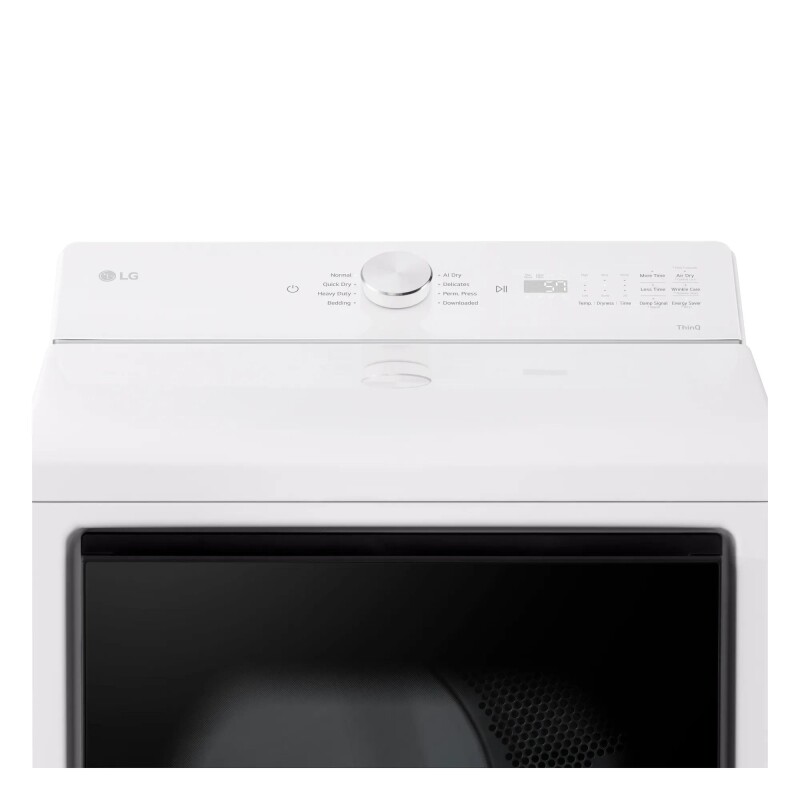 7.3 Cu. Ft. Ultra Large Capacity Rear Control Gas Dryer With Ai Sensing And Thinq® Smart Features DLG8201W