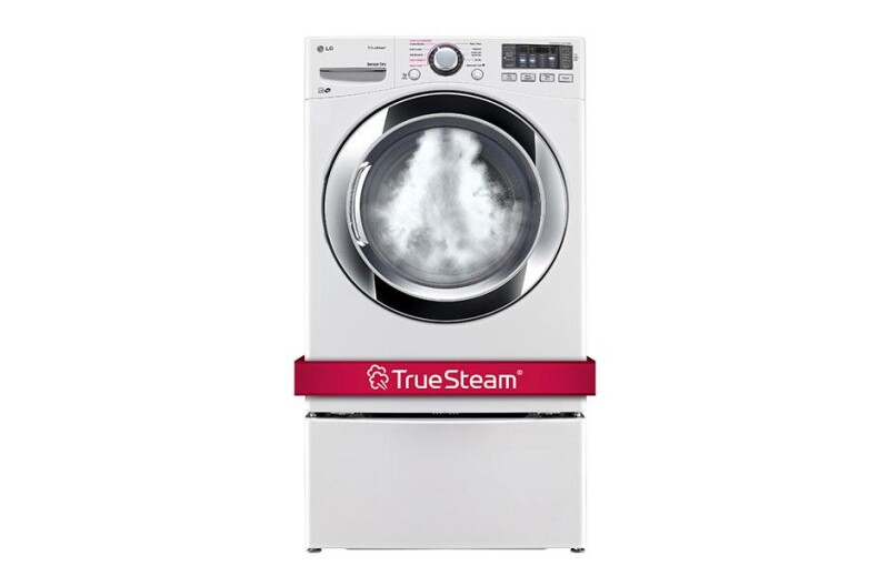 7.4 cu. ft. Ultra Large Capacity SteamDryer™ w/ NFC Tag On (Gas) DLGX3371W